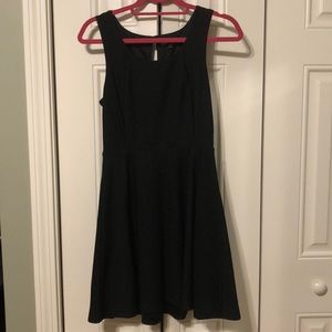 Black Express fit & flare dress